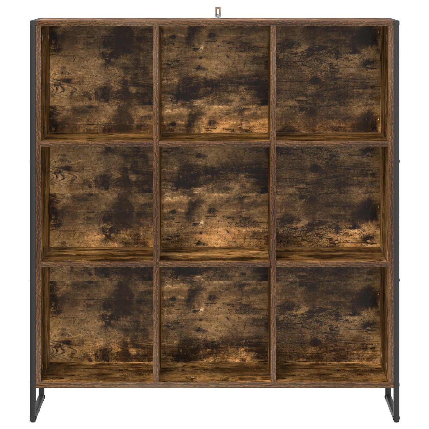 Könyvespolc 99.5 x 30 x 108.5 cm Szerelt Fa Füstös tölgy