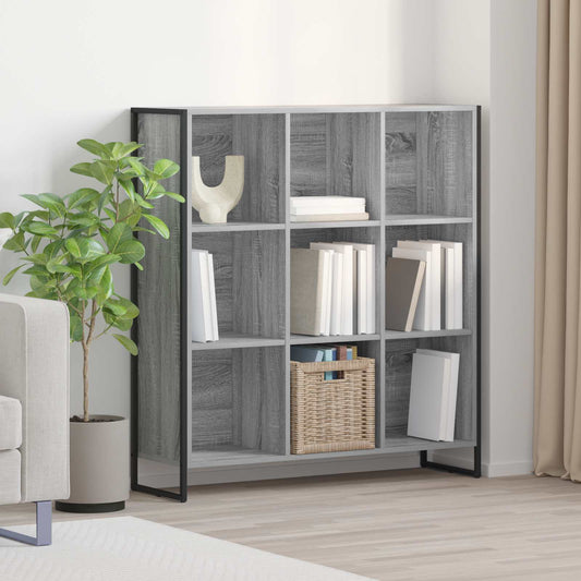 Könyvespolc Szürke Sonoma 99.5 x 30 x 108.5 cm Faanyag