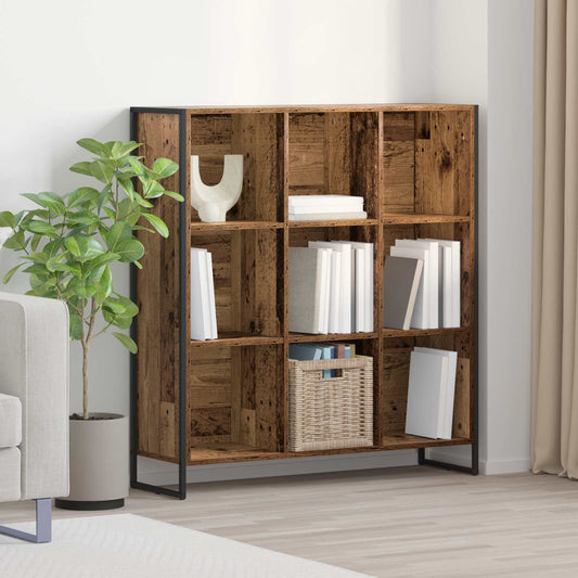 Könyvespolc Öreg fa 99.5 x 30 x 108.5 cm Faanyag