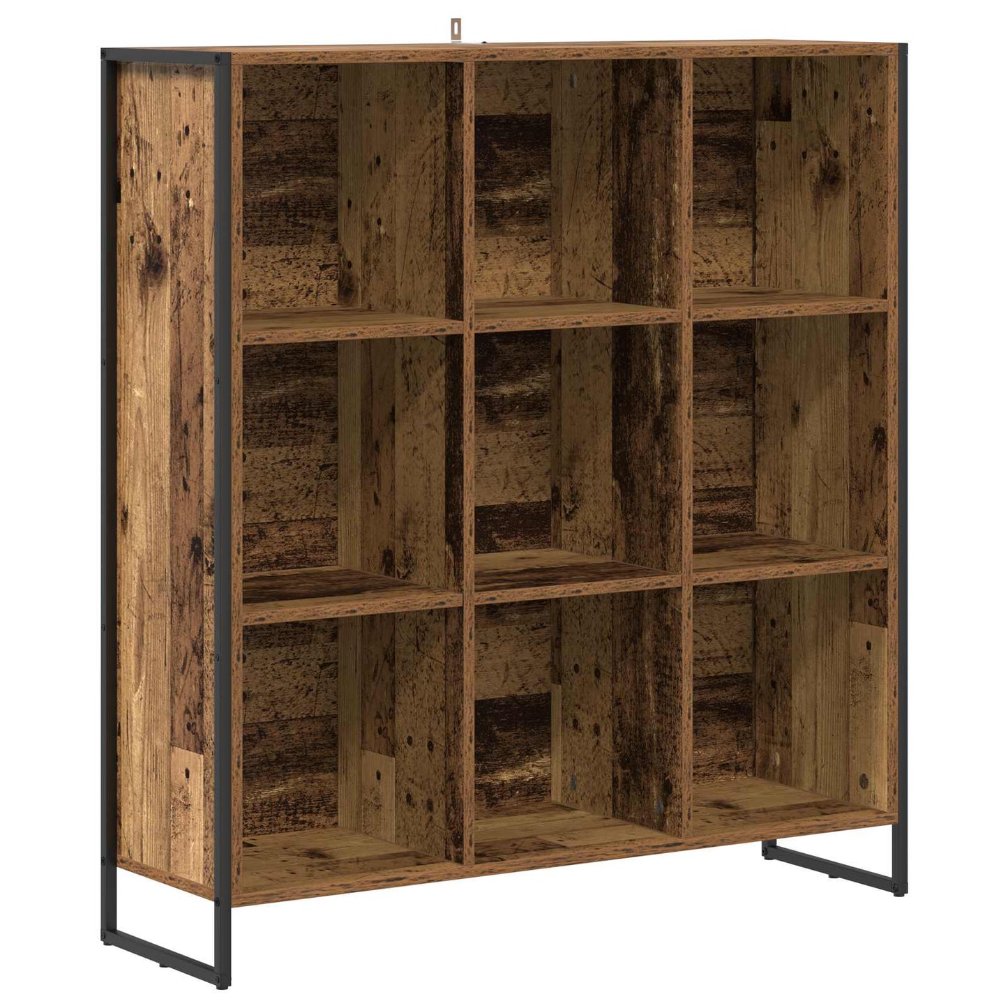 Könyvespolc 99.5 x 30 x 108.5 cm Szerelt Fa Öreg fa