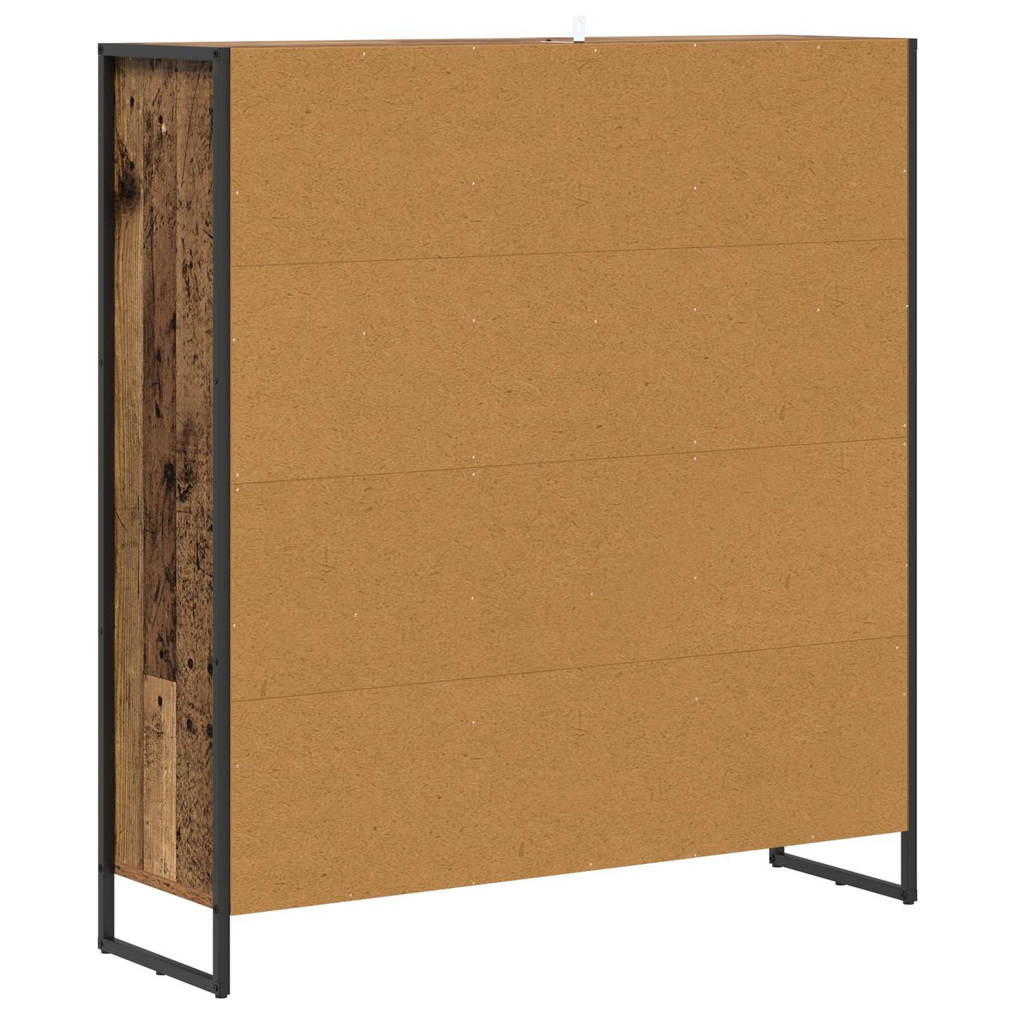 Könyvespolc 99.5 x 30 x 108.5 cm Szerelt Fa Öreg fa