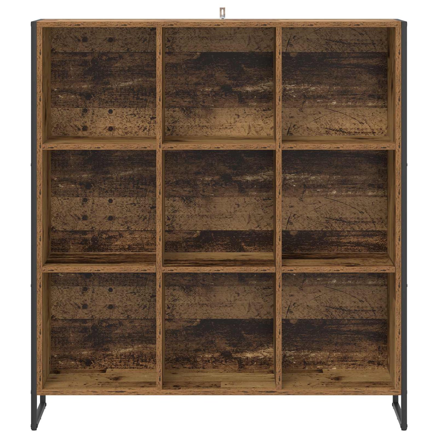 Könyvespolc 99.5 x 30 x 108.5 cm Szerelt Fa Öreg fa
