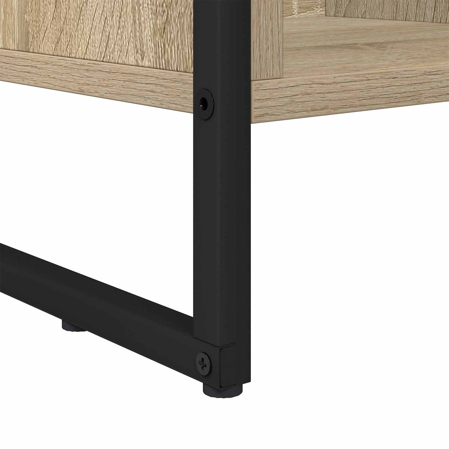 Könyvespolc 99.5 x 30 x 108.5 cm Szerelt Fa Sonoma