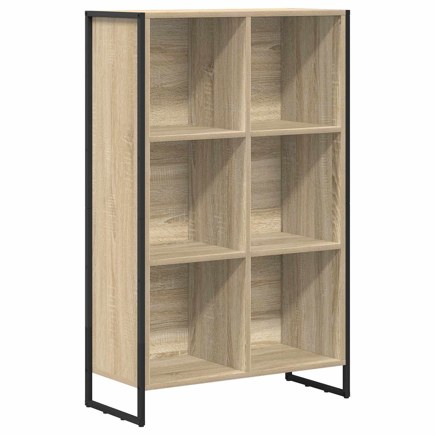 Könyvespolc 99.5 x 30 x 108.5 cm Szerelt Fa Sonoma