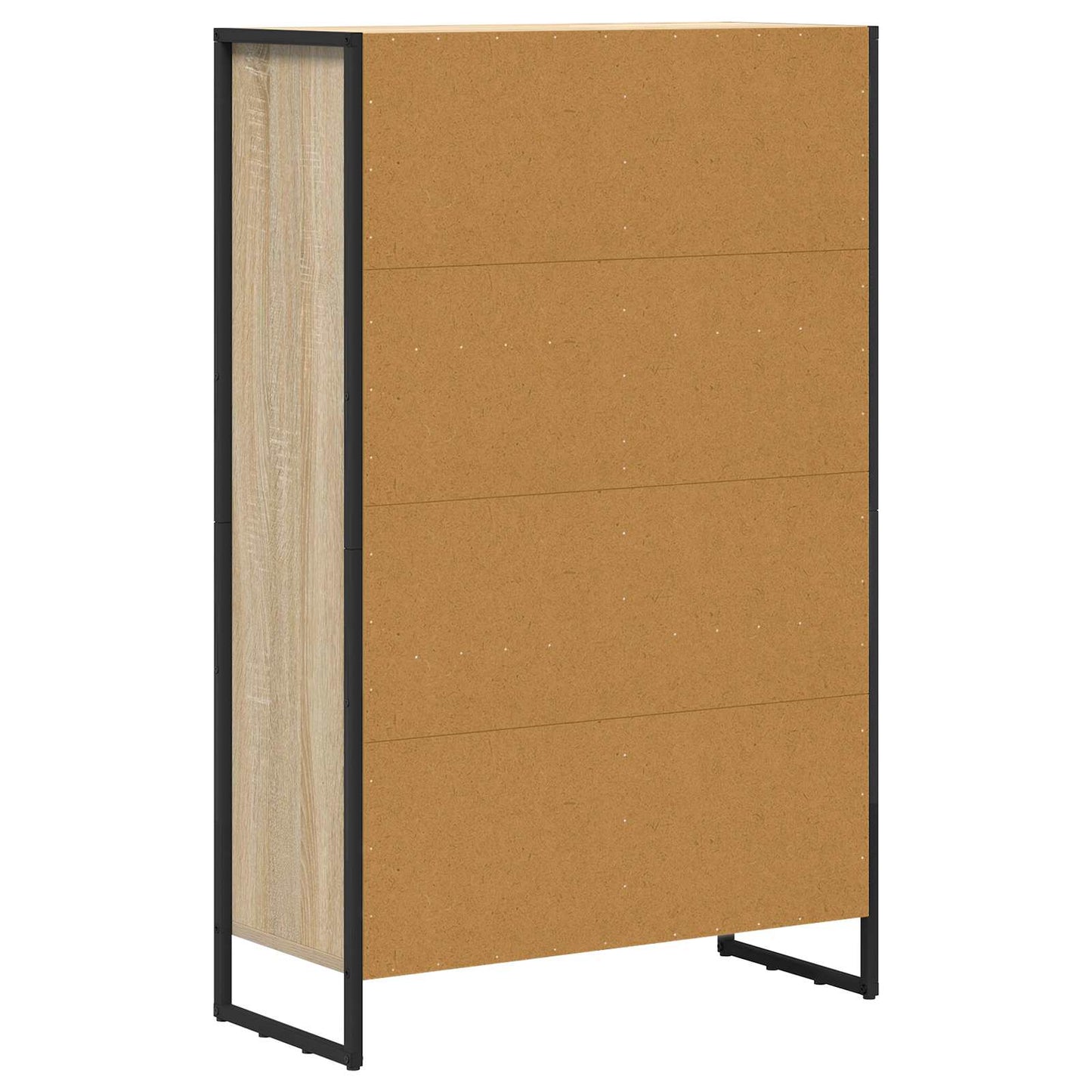 Könyvespolc 99.5 x 30 x 108.5 cm Szerelt Fa Sonoma