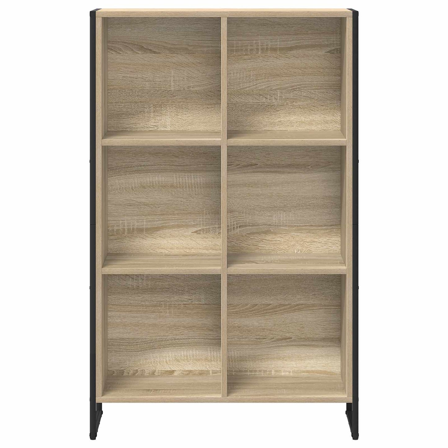 Könyvespolc 99.5 x 30 x 108.5 cm Szerelt Fa Sonoma