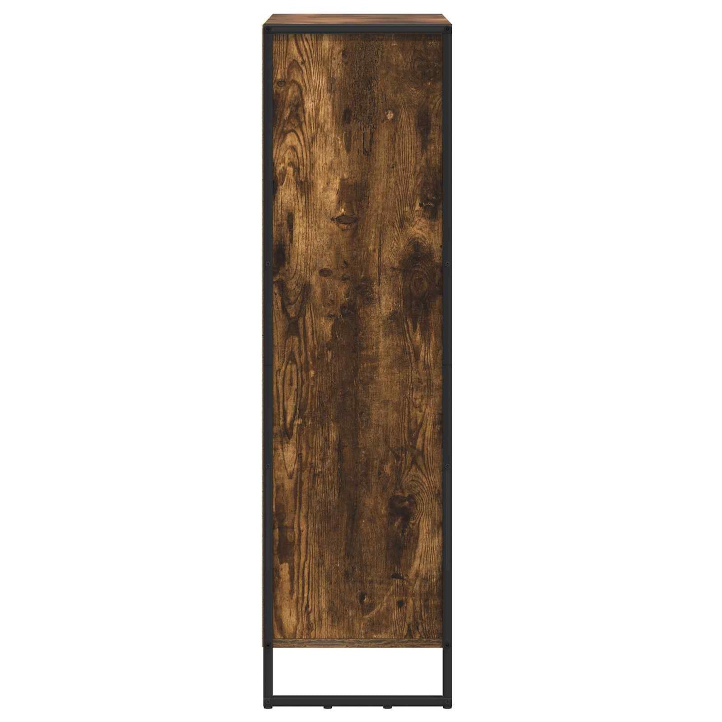 Könyvespolc 99.5 x 30 x 108.5 cm Szerelt Fa Füstös tölgy