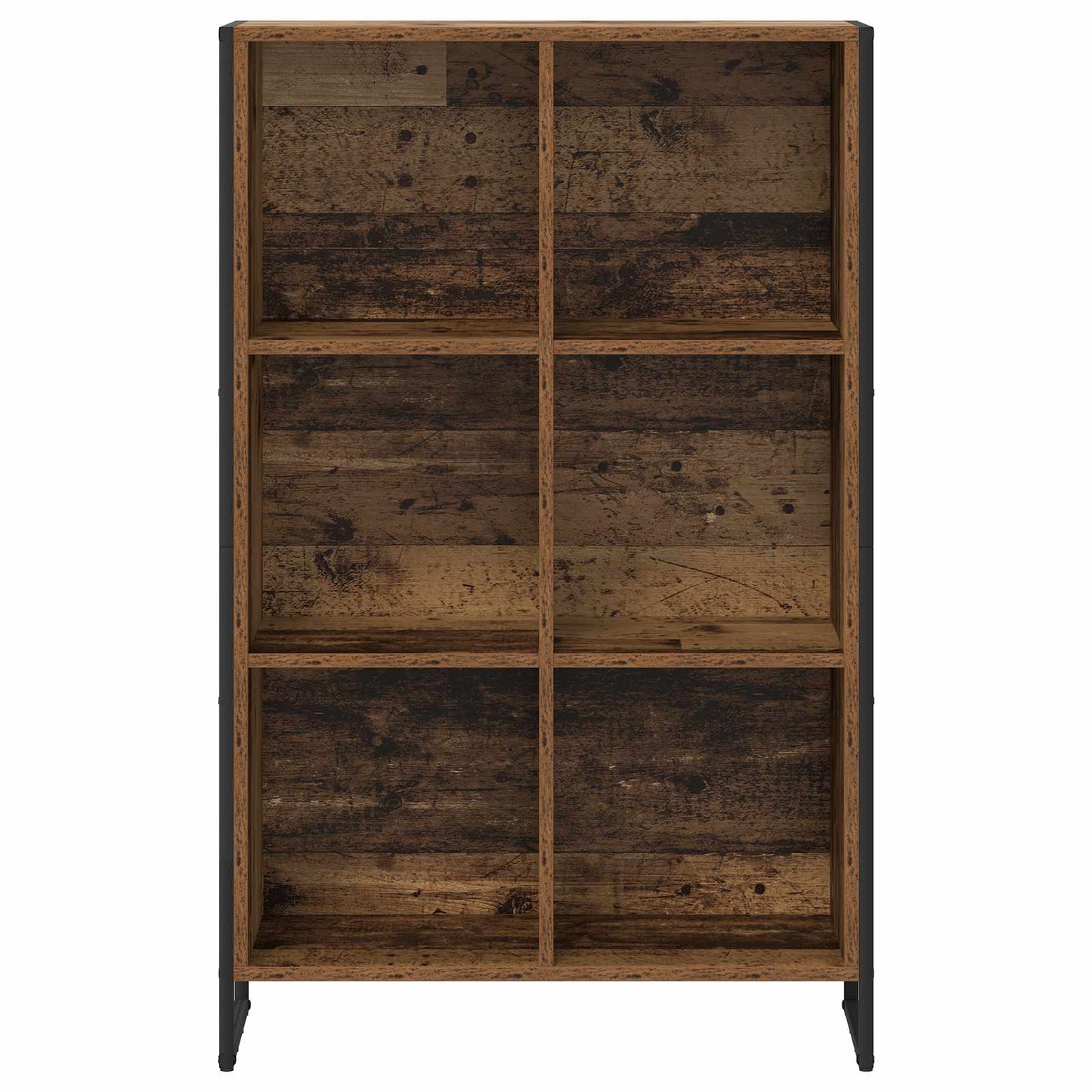 Könyvespolc 99.5 x 30 x 108.5 cm Szerelt Fa Öreg fa