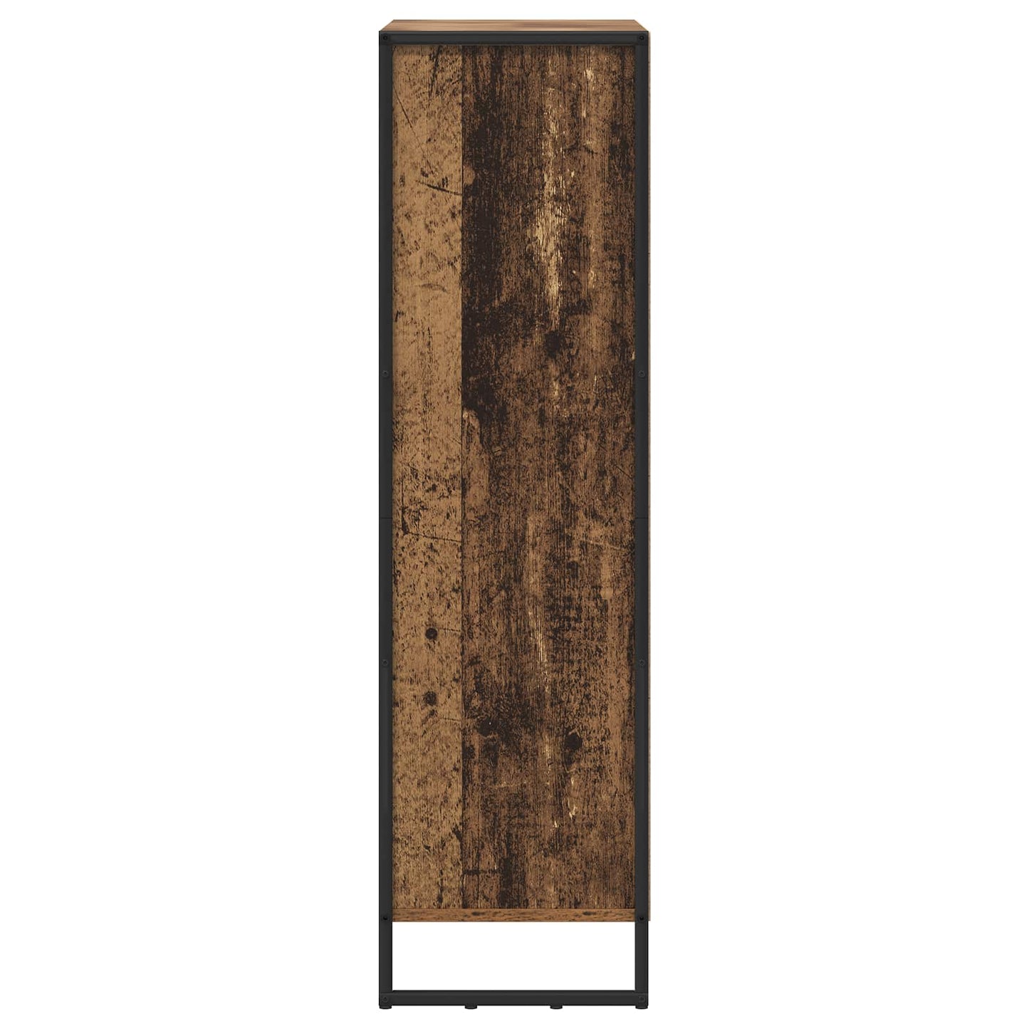 Könyvespolc 99.5 x 30 x 108.5 cm Szerelt Fa Öreg fa