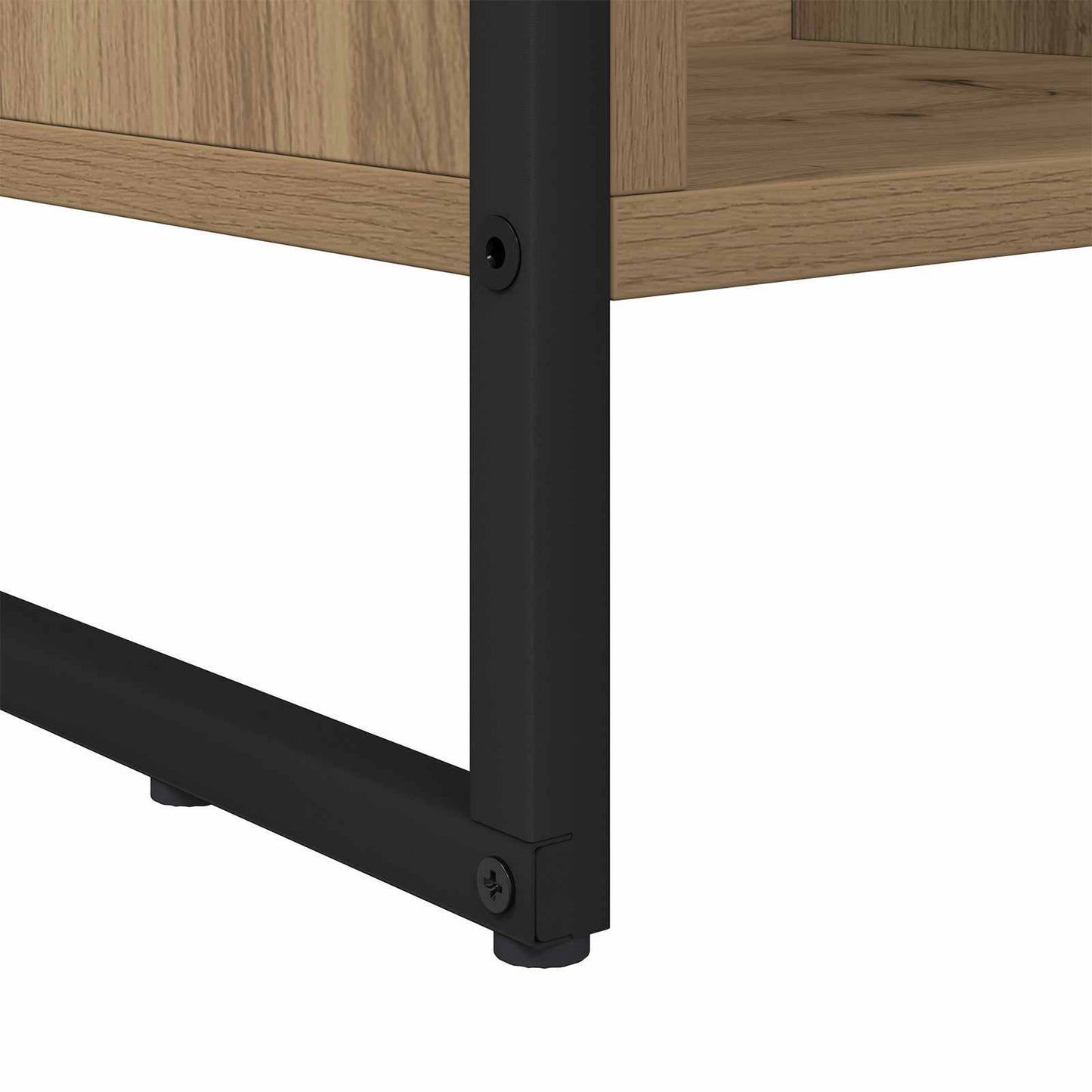 Könyvespolc 99.5 x 30 x 108.5 cm Szerelt Fa Művészi tölgy