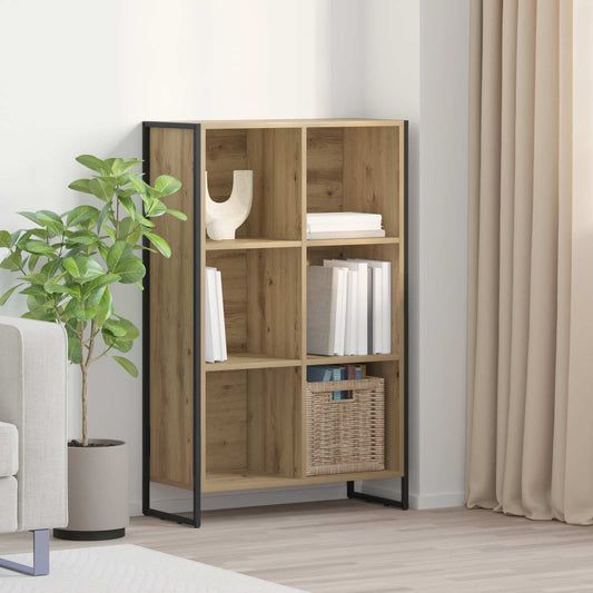 Könyvespolc Művészi tölgy 99.5 x 30 x 108.5 cm Faanyag