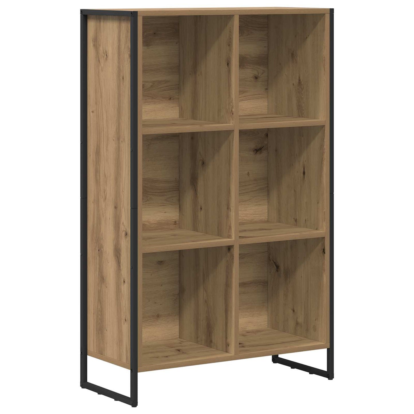 Könyvespolc 99.5 x 30 x 108.5 cm Szerelt Fa Művészi tölgy