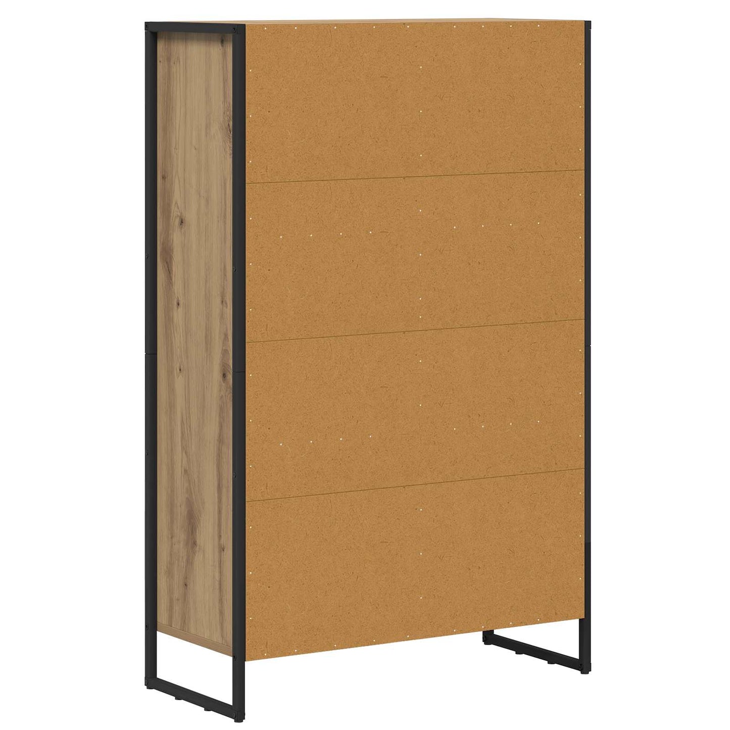 Könyvespolc 99.5 x 30 x 108.5 cm Szerelt Fa Művészi tölgy