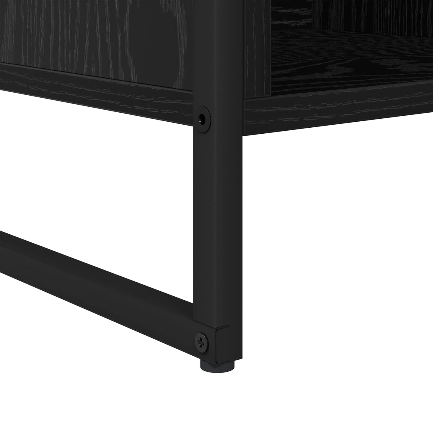 Könyvespolc 68 x 30 x 108.5 cm Szerelt Fa Fekete tölgy