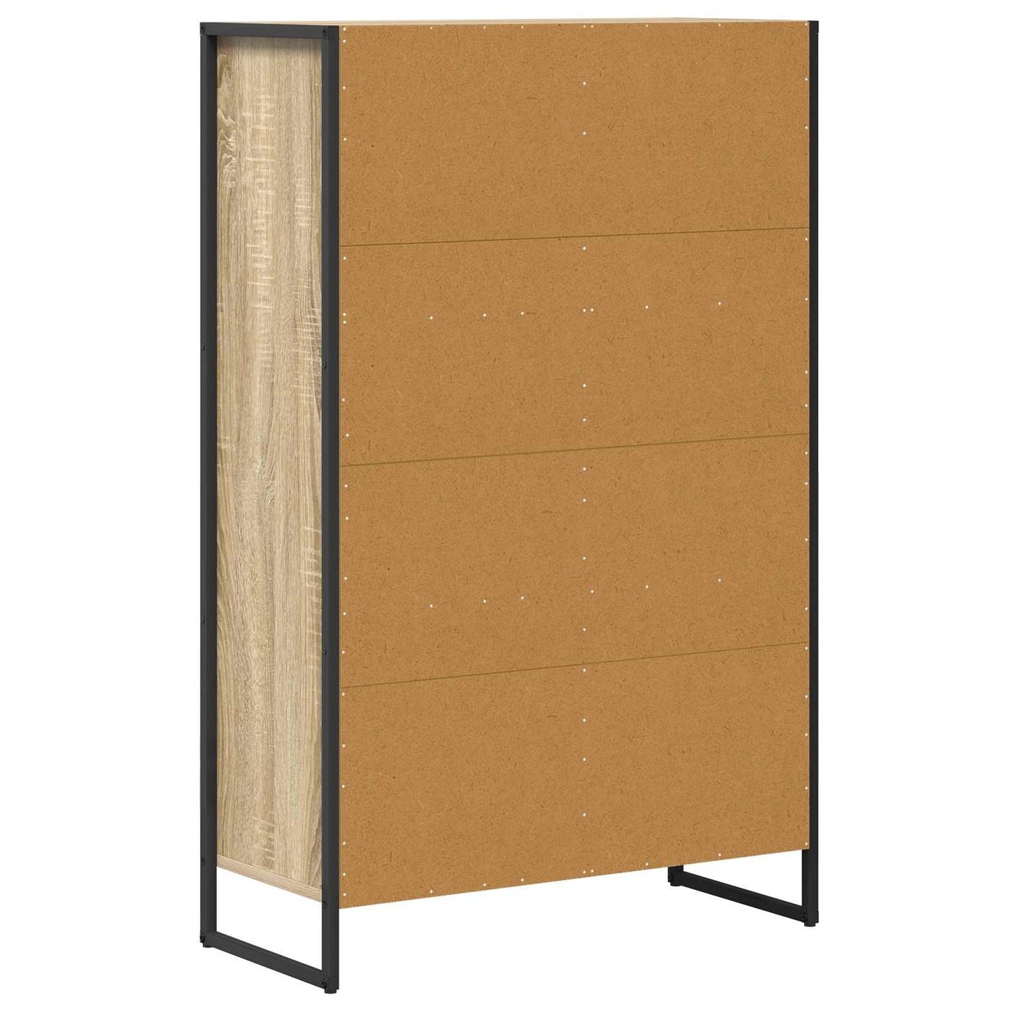 Könyvespolc 68 x 30 x 108.5 cm Szerelt Fa Sonoma