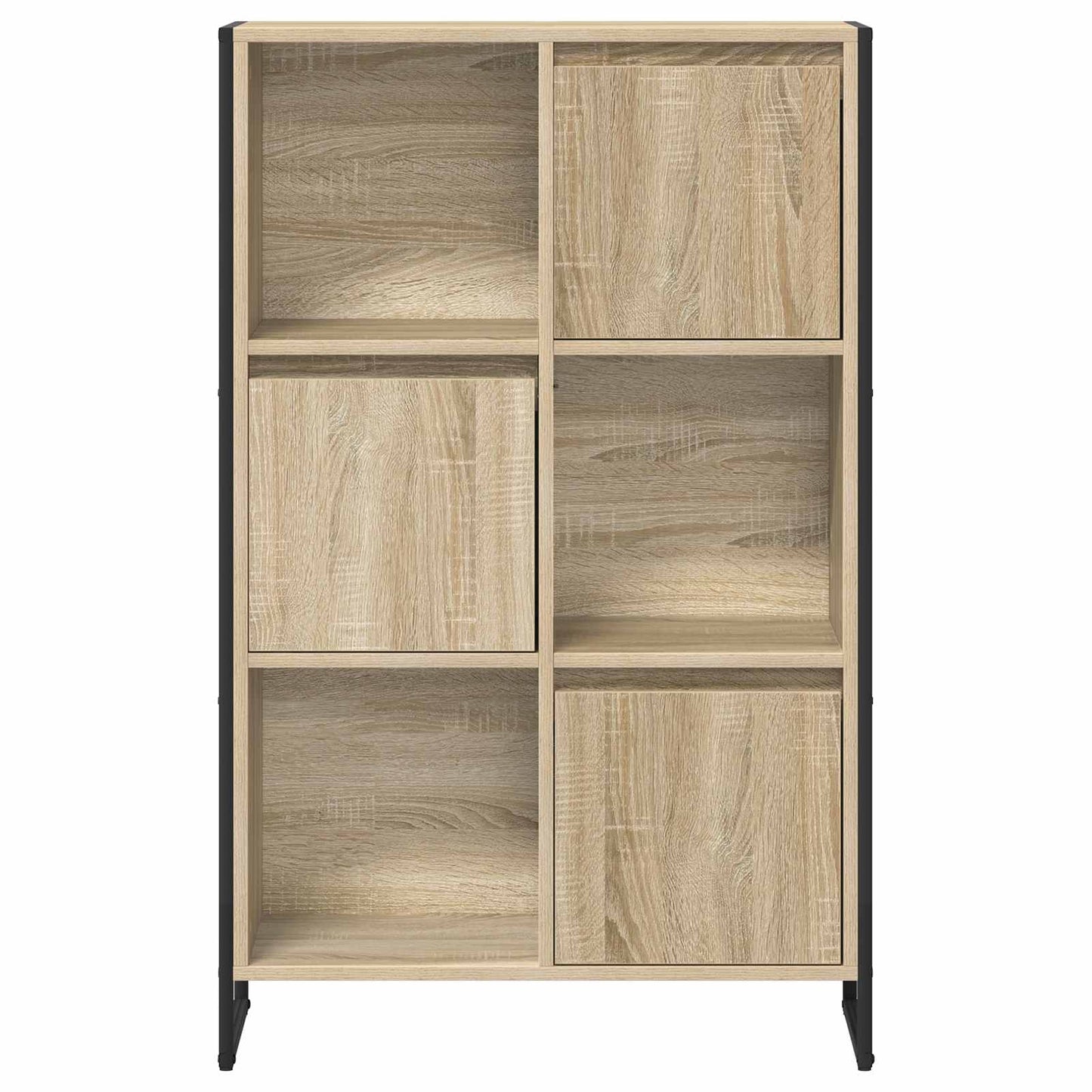 Könyvespolc 68 x 30 x 108.5 cm Szerelt Fa Sonoma