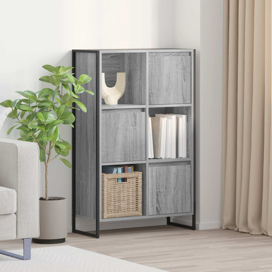 Könyvespolc Szürke Sonoma 68 x 30 x 108.5 cm Faanyag