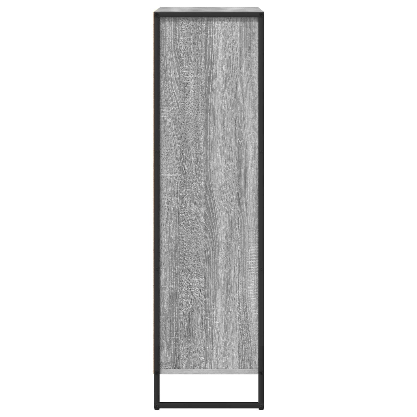 Könyvespolc 68 x 30 x 108.5 cm Szerelt Fa Szürke Sonoma
