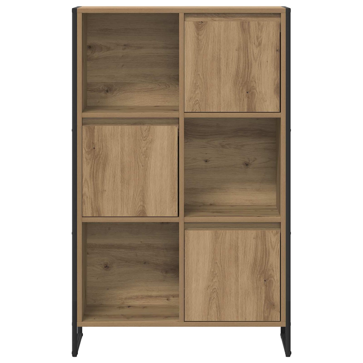 Könyvespolc 68 x 30 x 108.5 cm Szerelt Fa Művészi tölgy