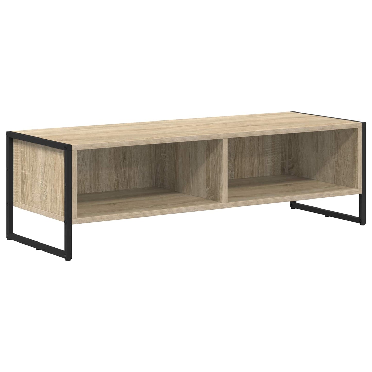 TV szekrény 100 x 36.5 x 30.5 cm Sonoma Szerelt Fa