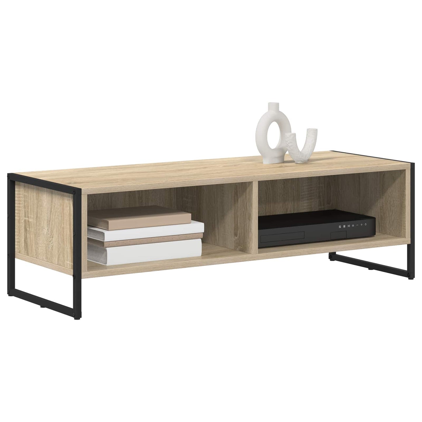 TV szekrény 100 x 36.5 x 30.5 cm Sonoma Szerelt Fa