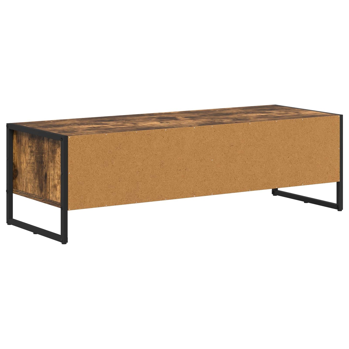 TV szekrény 100 x 36.5 x 30.5 cm Füstös tölgy Szerelt Fa