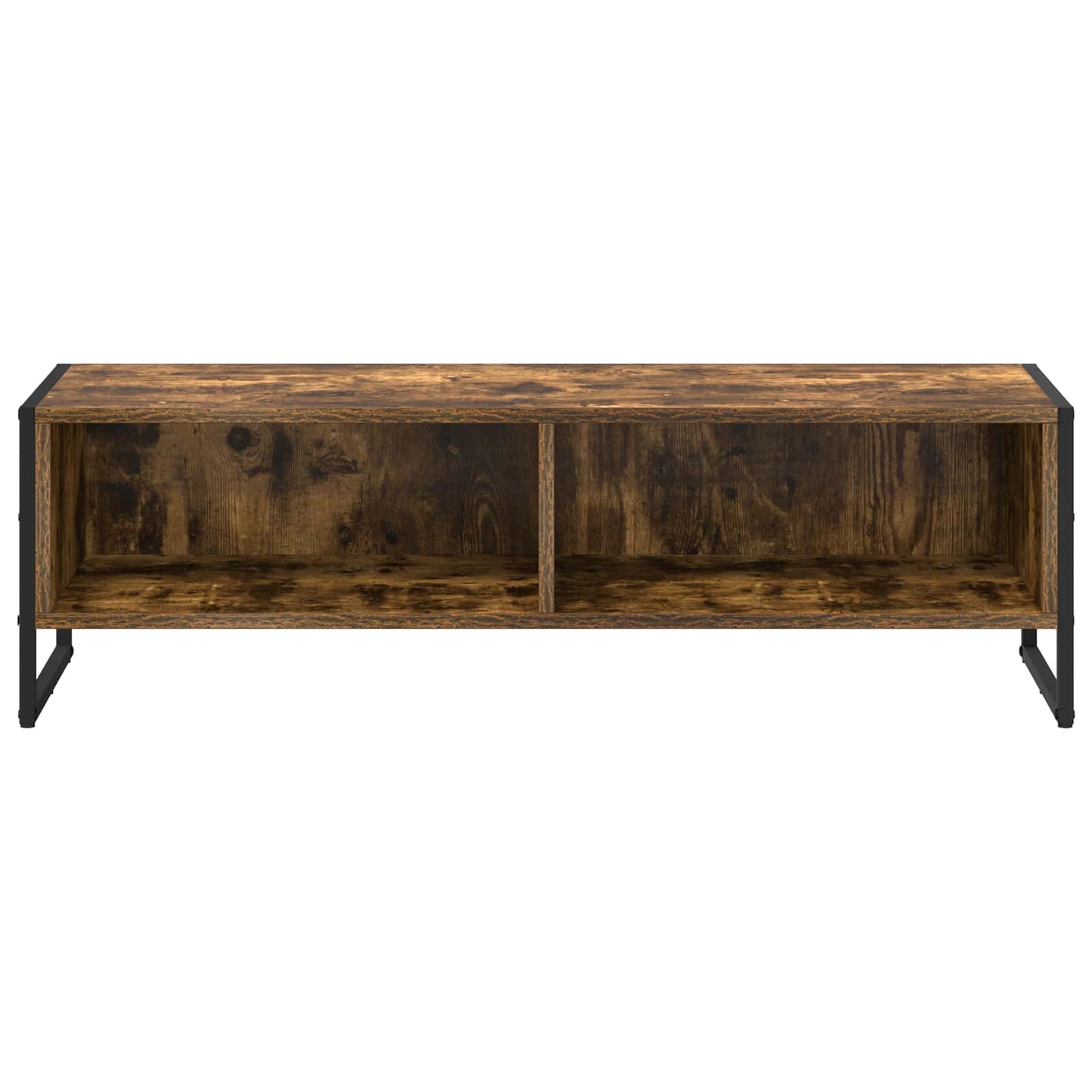 TV szekrény 100 x 36.5 x 30.5 cm Füstös tölgy Szerelt Fa