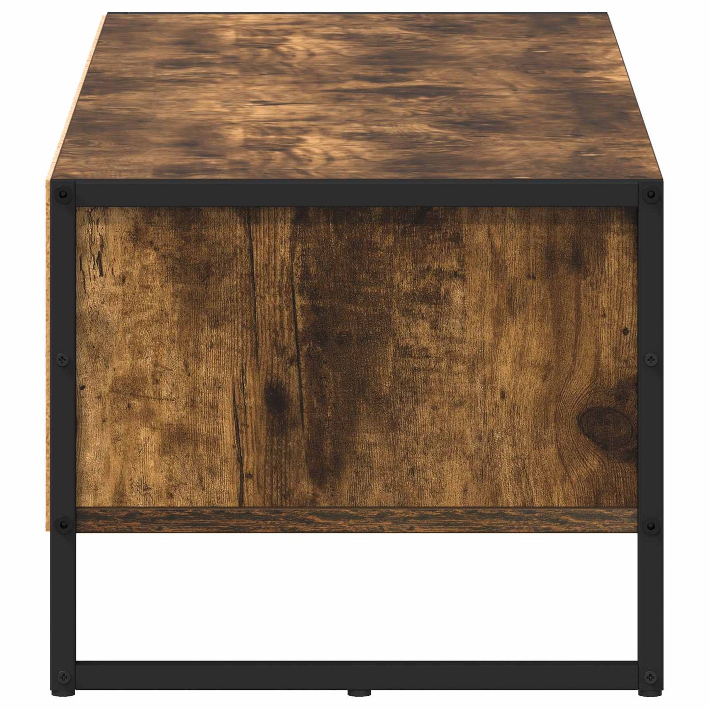 TV szekrény 100 x 36.5 x 30.5 cm Füstös tölgy Szerelt Fa