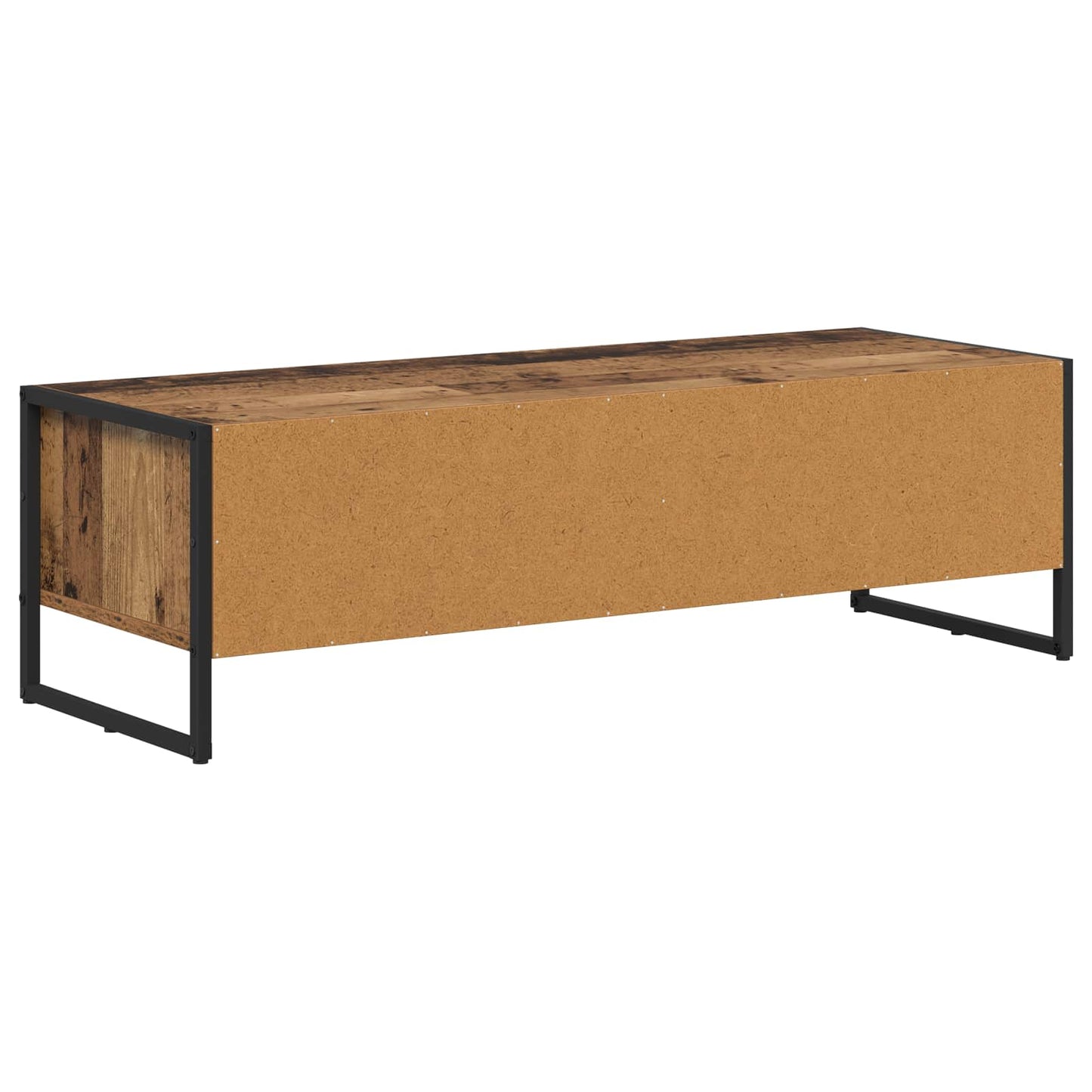 TV szekrény 100 x 36.5 x 30.5 cm Öreg fa Szerelt Fa