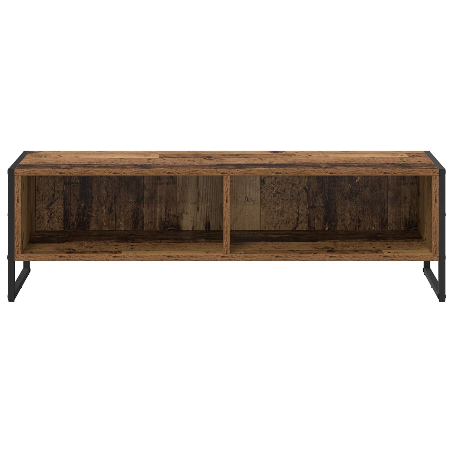 TV szekrény 100 x 36.5 x 30.5 cm Öreg fa Szerelt Fa