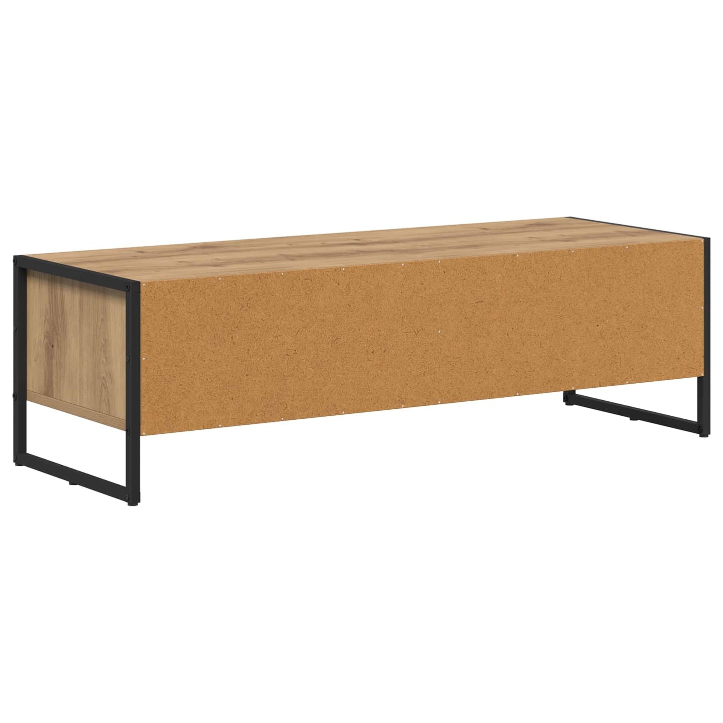 TV szekrény 100 x 36.5 x 30.5 cm Művészi tölgy Szerelt Fa