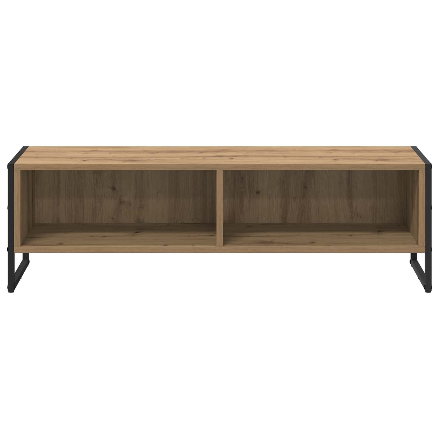 TV szekrény 100 x 36.5 x 30.5 cm Művészi tölgy Szerelt Fa