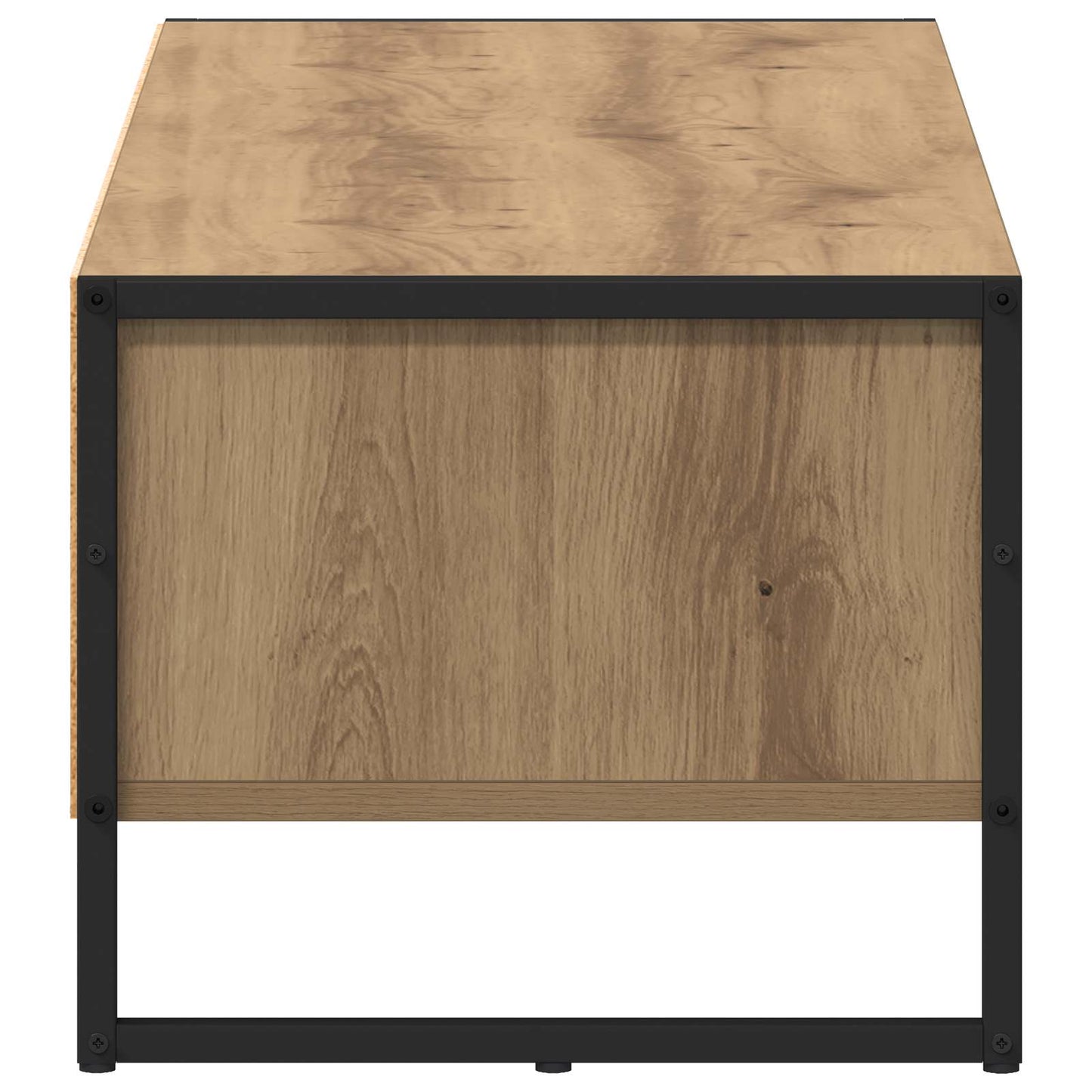 TV szekrény 100 x 36.5 x 30.5 cm Művészi tölgy Szerelt Fa