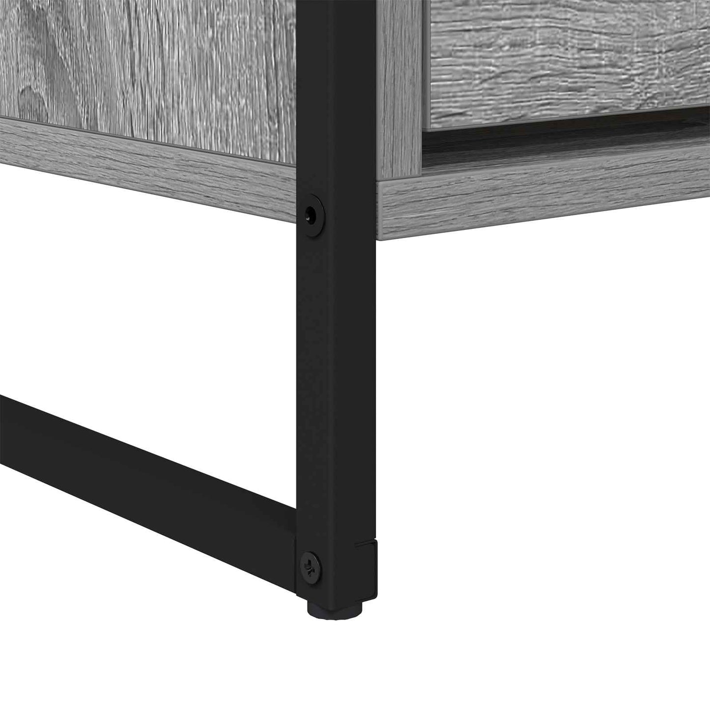 TV szekrény 100 x 36 x 49,5 cm Szürke Sonoma Szerelt Fa