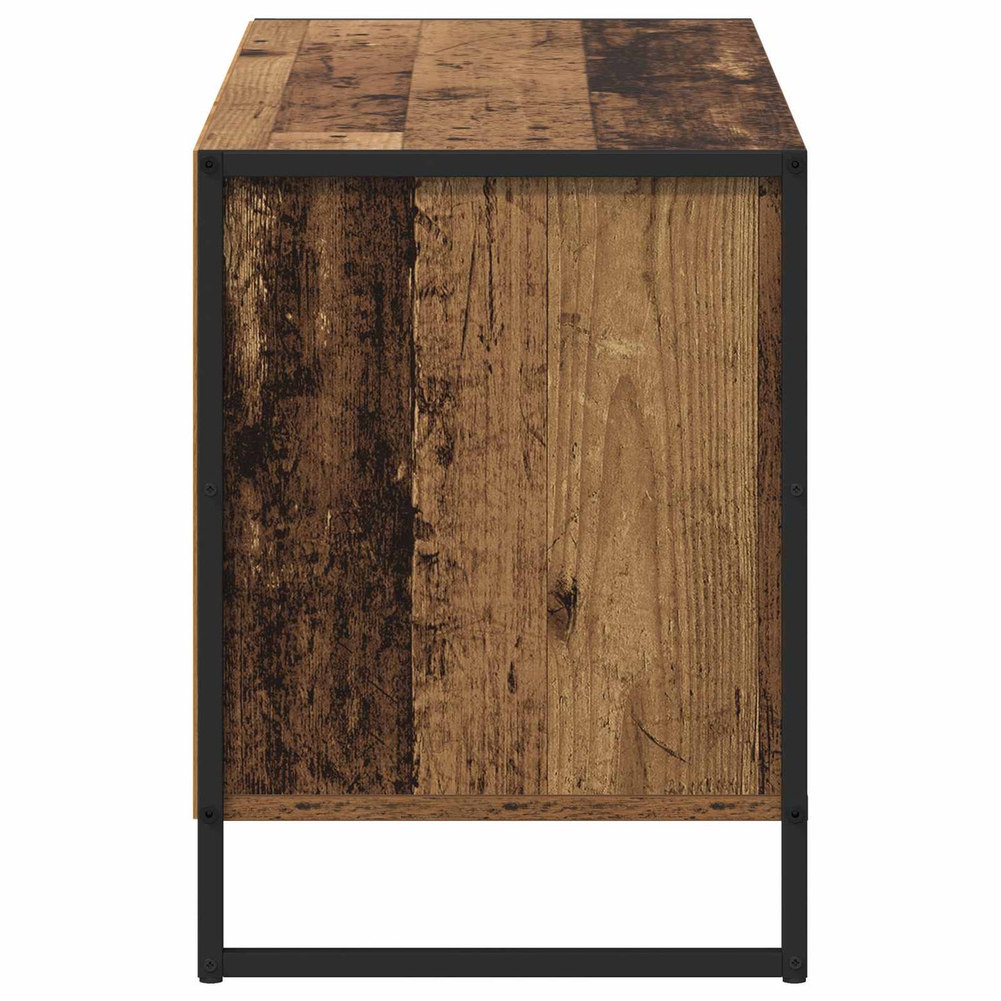 TV szekrény 100 x 36 x 49,5 cm Öreg fa Szerelt Fa