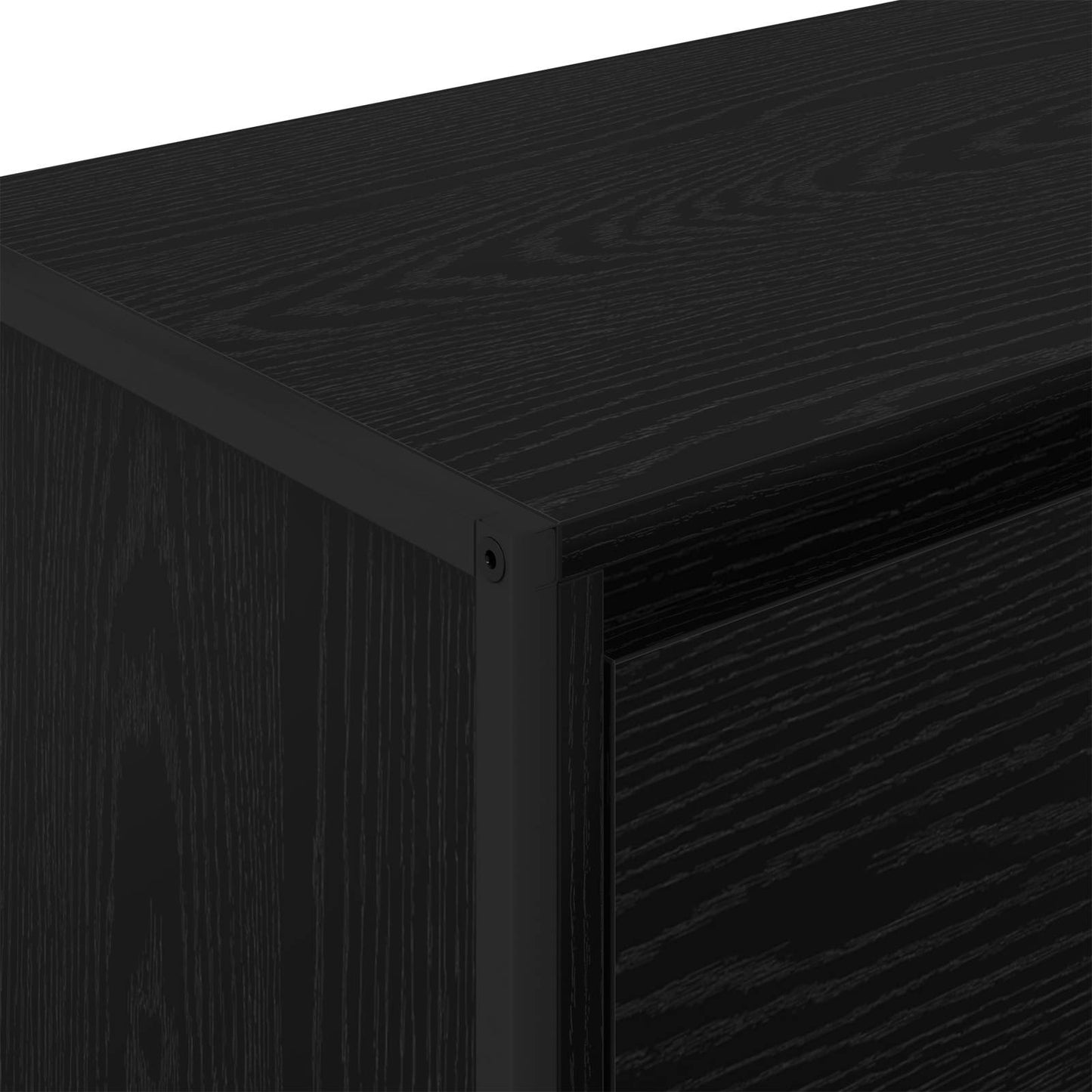 Széf Fekete tölgy 79 x 36 x 75.5 cm Szerelt Fa