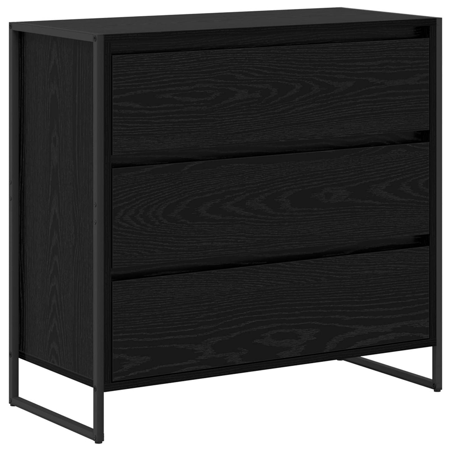 Széf Fekete tölgy 79 x 36 x 75.5 cm Szerelt Fa