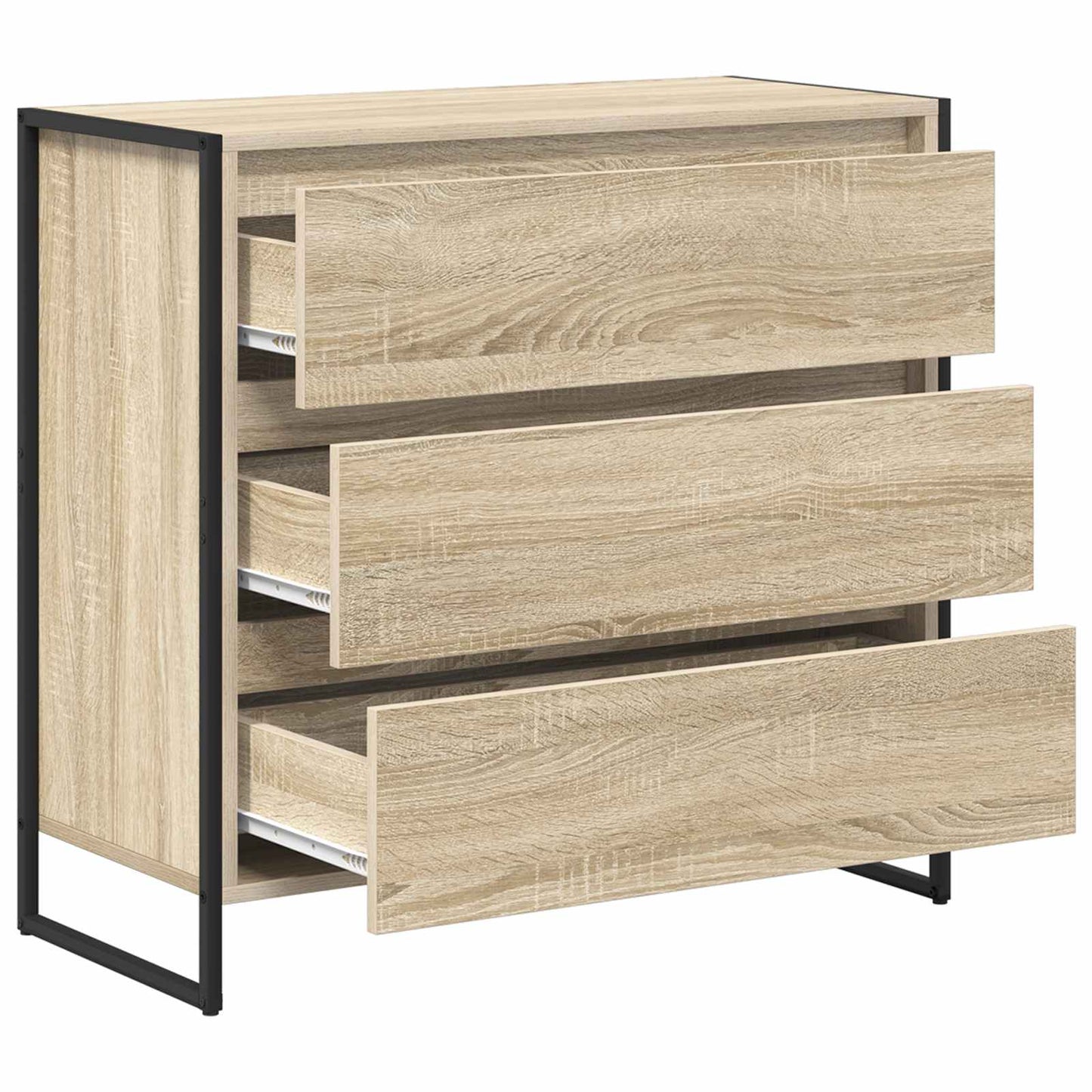 Széf Sonoma 79 x 36 x 75.5 cm Szerelt Fa