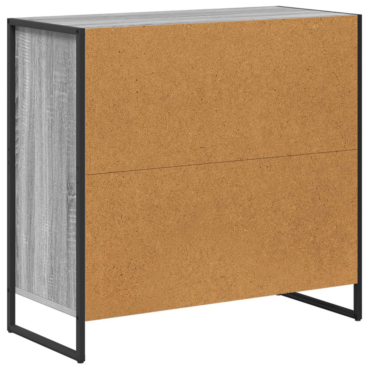 Széf fiókkal Szürke Sonoma 79 x 36 x 75.5 cm Faanyag