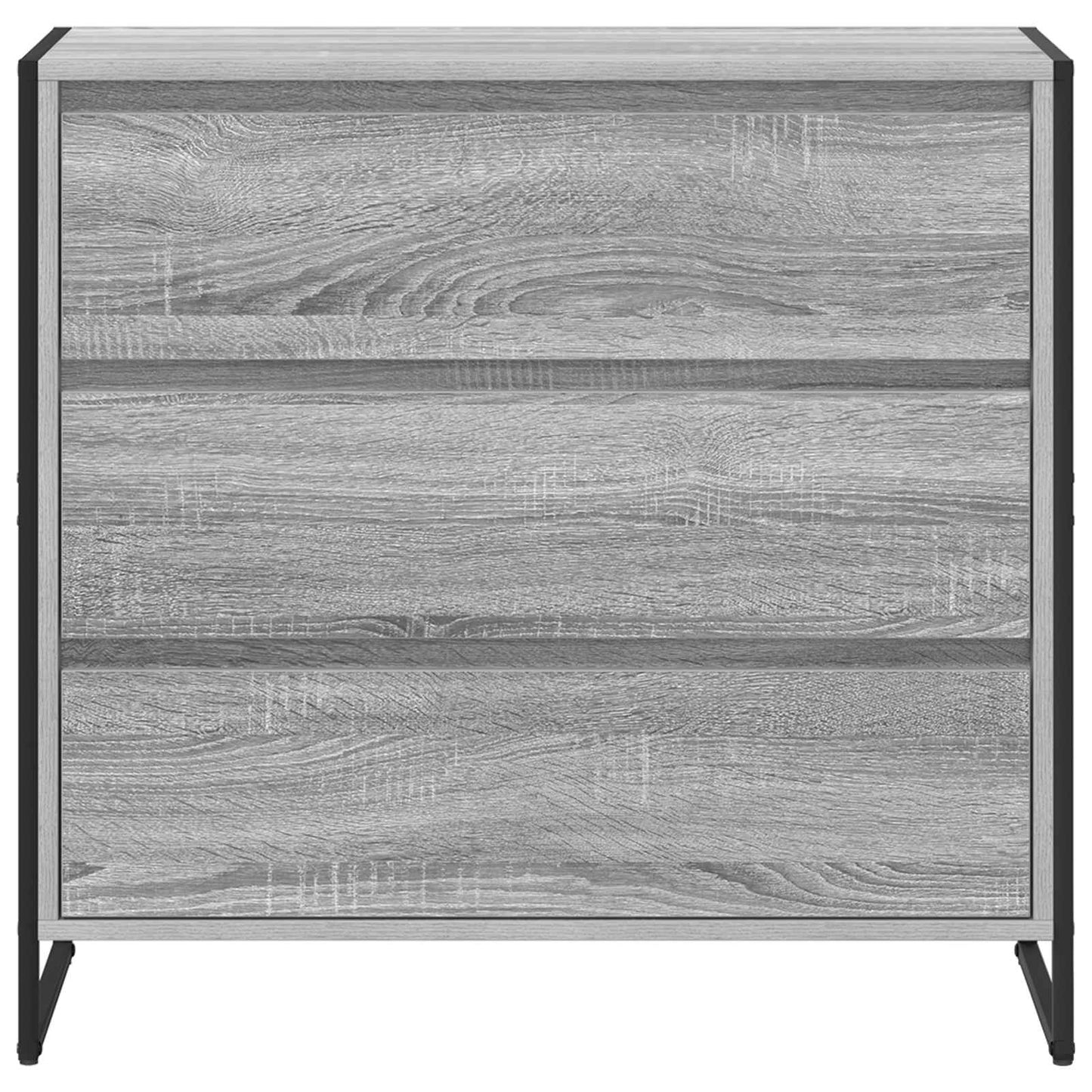 Széf Szürke Sonoma 79 x 36 x 75.5 cm Szerelt Fa