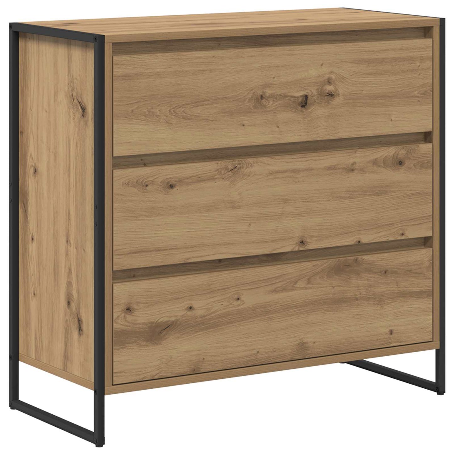 Széf Művészi tölgy 79 x 36 x 75.5 cm Szerelt Fa