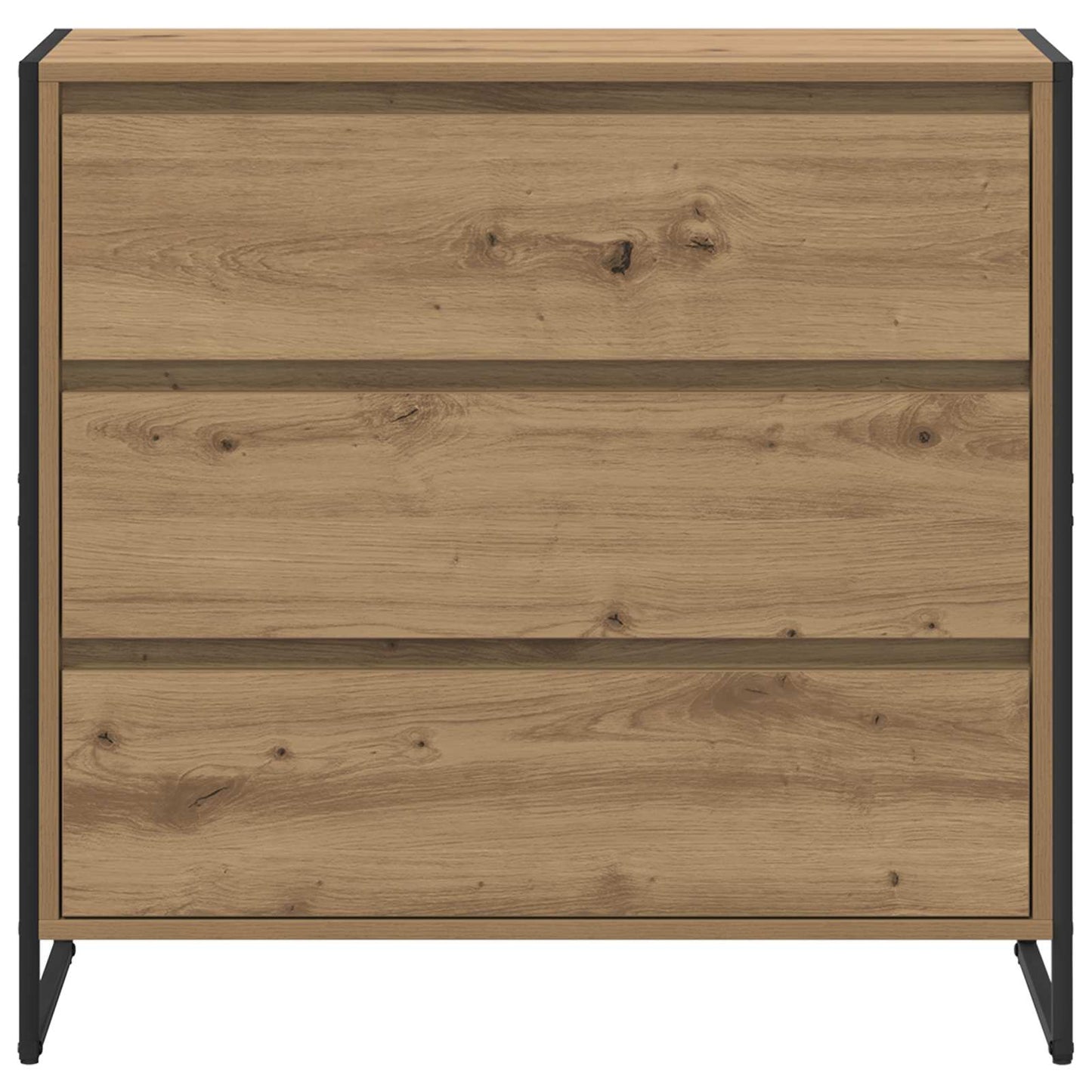 Széf Művészi tölgy 79 x 36 x 75.5 cm Szerelt Fa