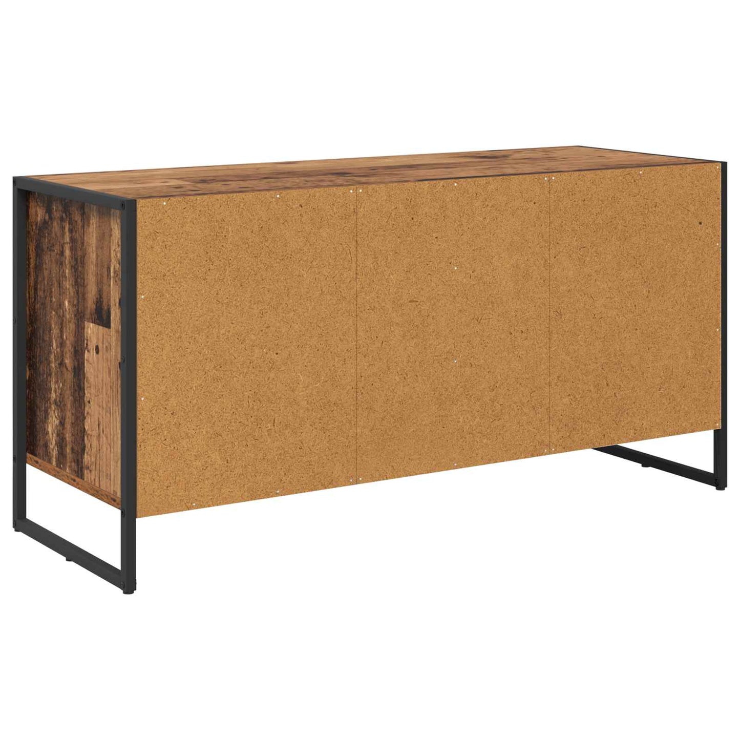 TV szekrény 100 x 36 x 49.5 cm Öreg fa Szerelt Fa