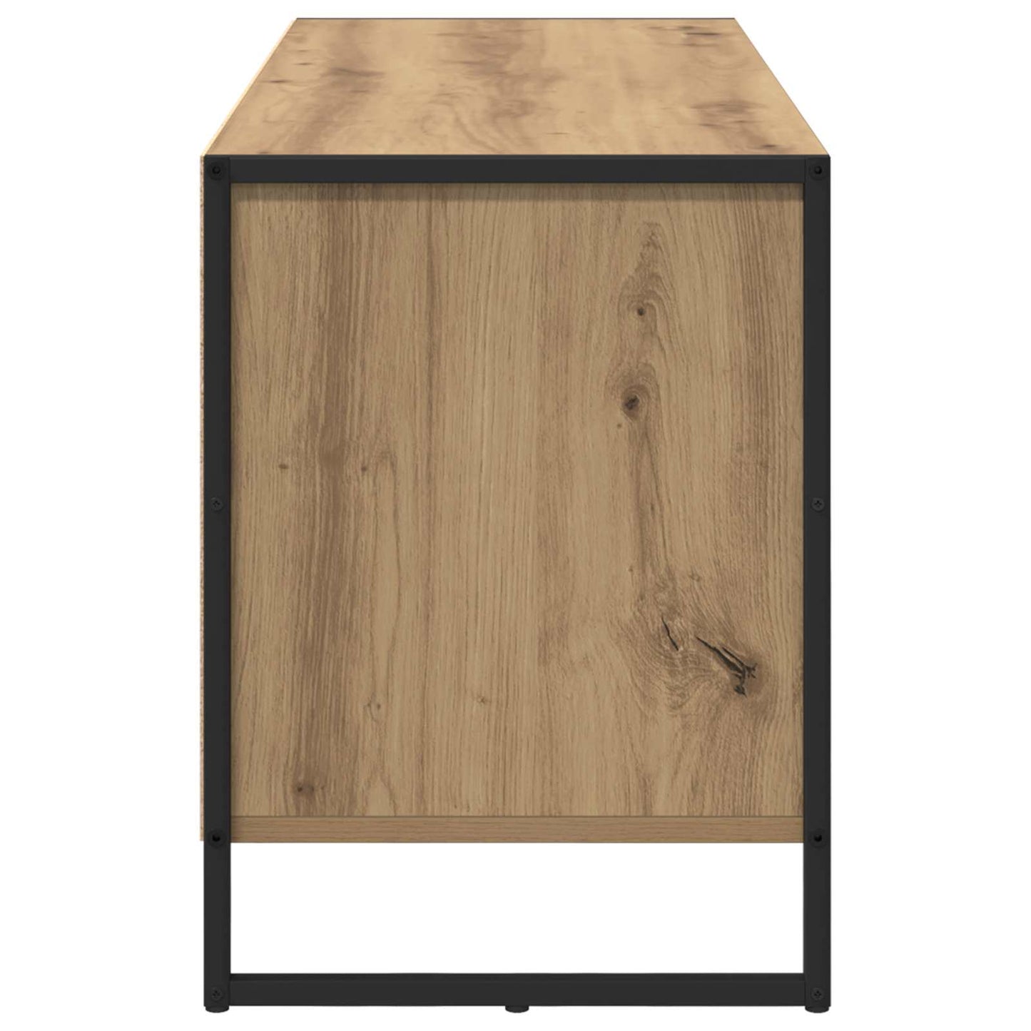 TV szekrény 100 x 36 x 49.5 cm Művészi tölgy Szerelt Fa
