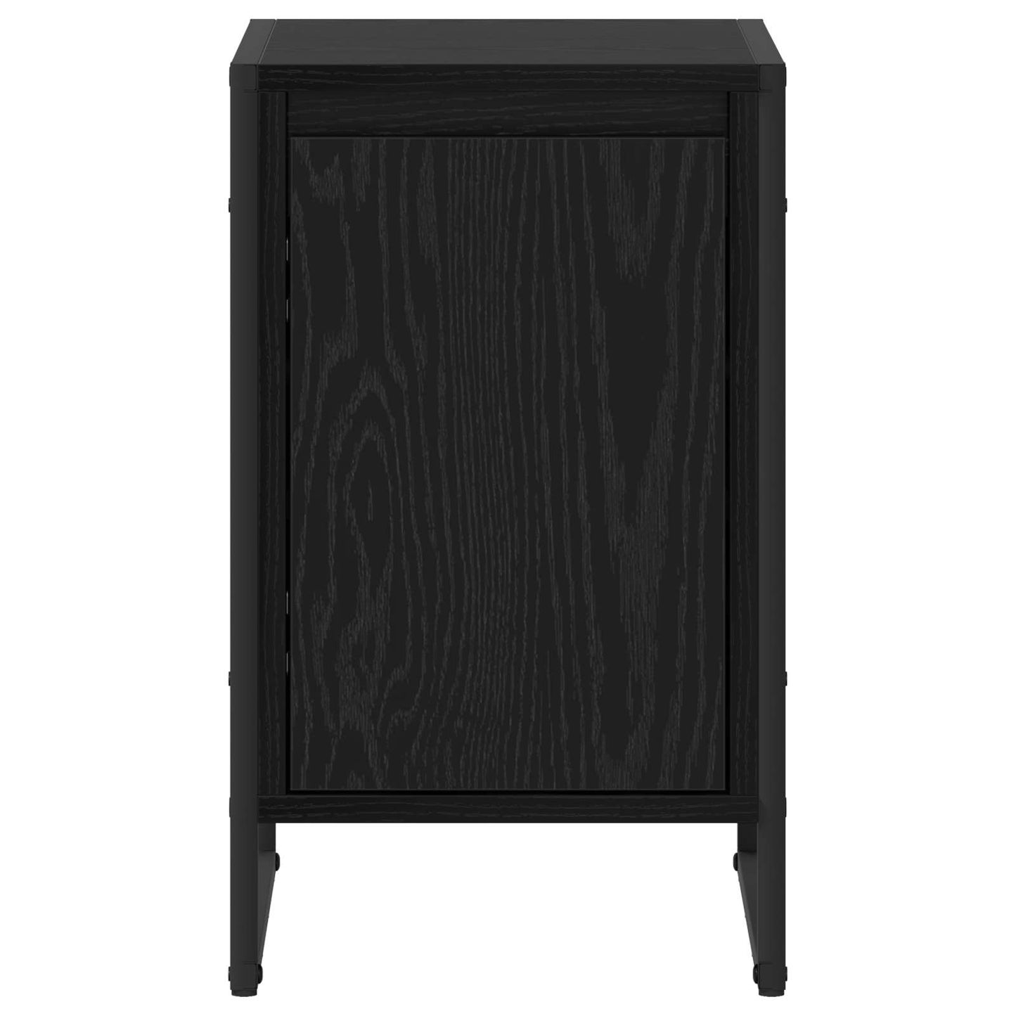 Éjjeli asztal 2 db Fekete tölgy 39,5 x 30 x 50 cm Szerelt Fa