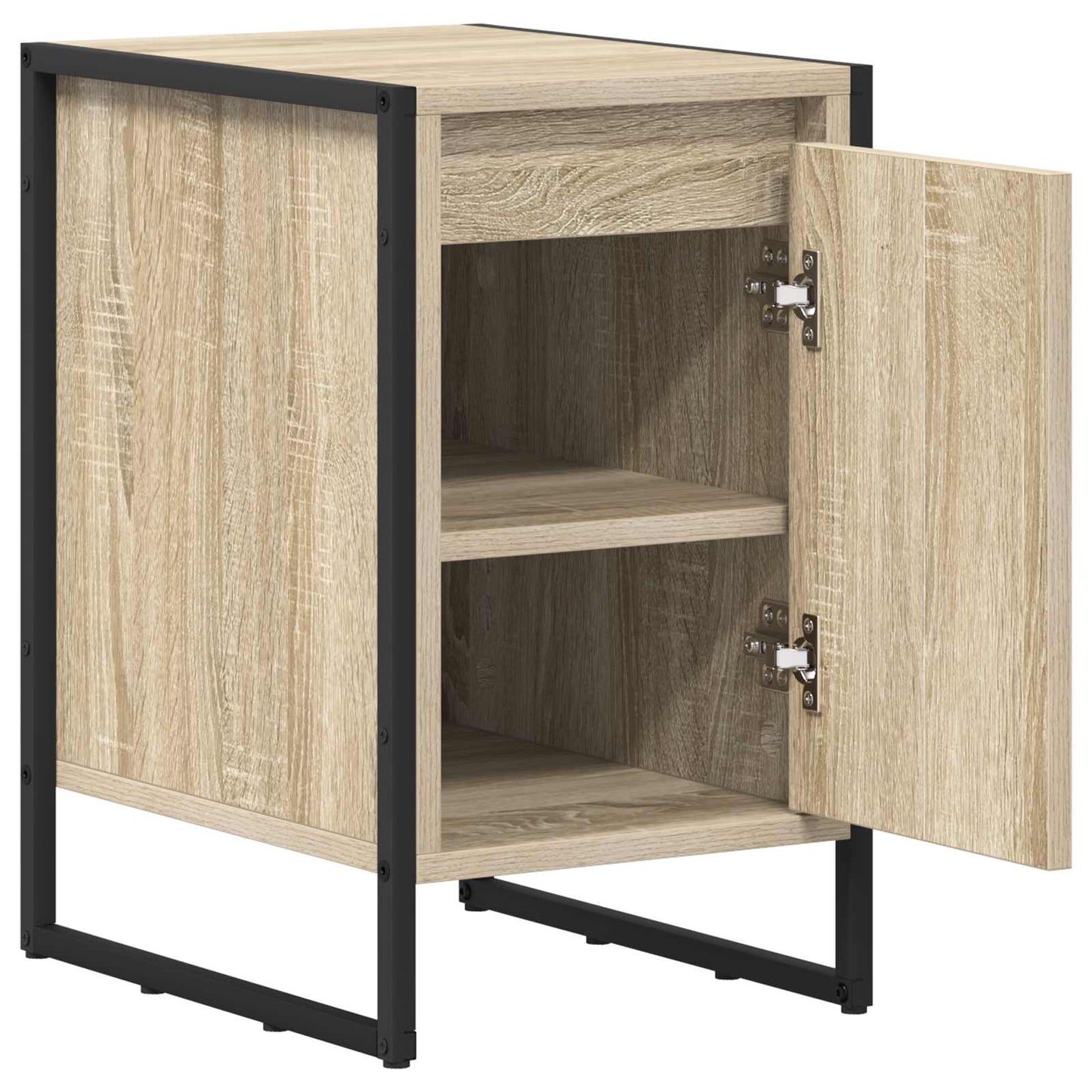 Éjjeli asztal 2 db Sonoma 39,5 x 30 x 50 cm Szerelt Fa