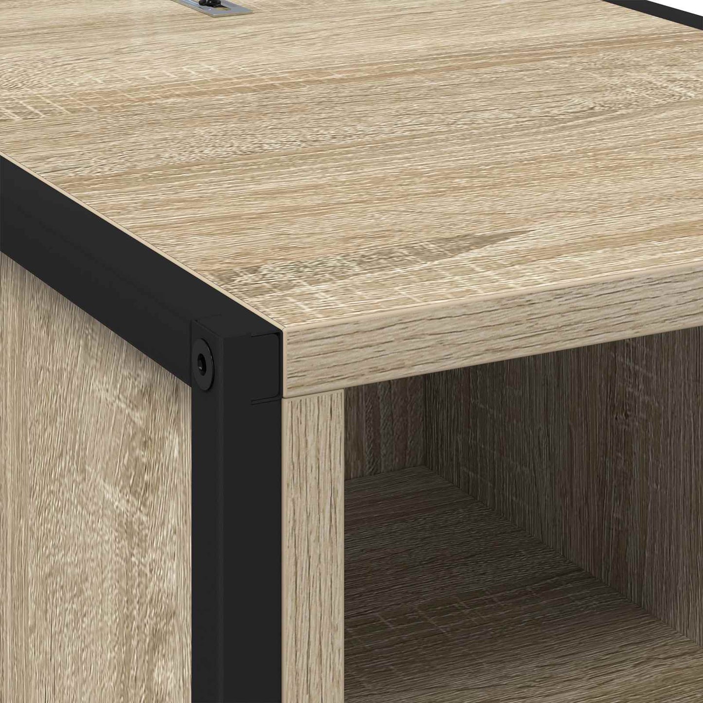Éjjeli asztal 2 db Sonoma 39,5 x 30 x 50 cm Szerelt Fa