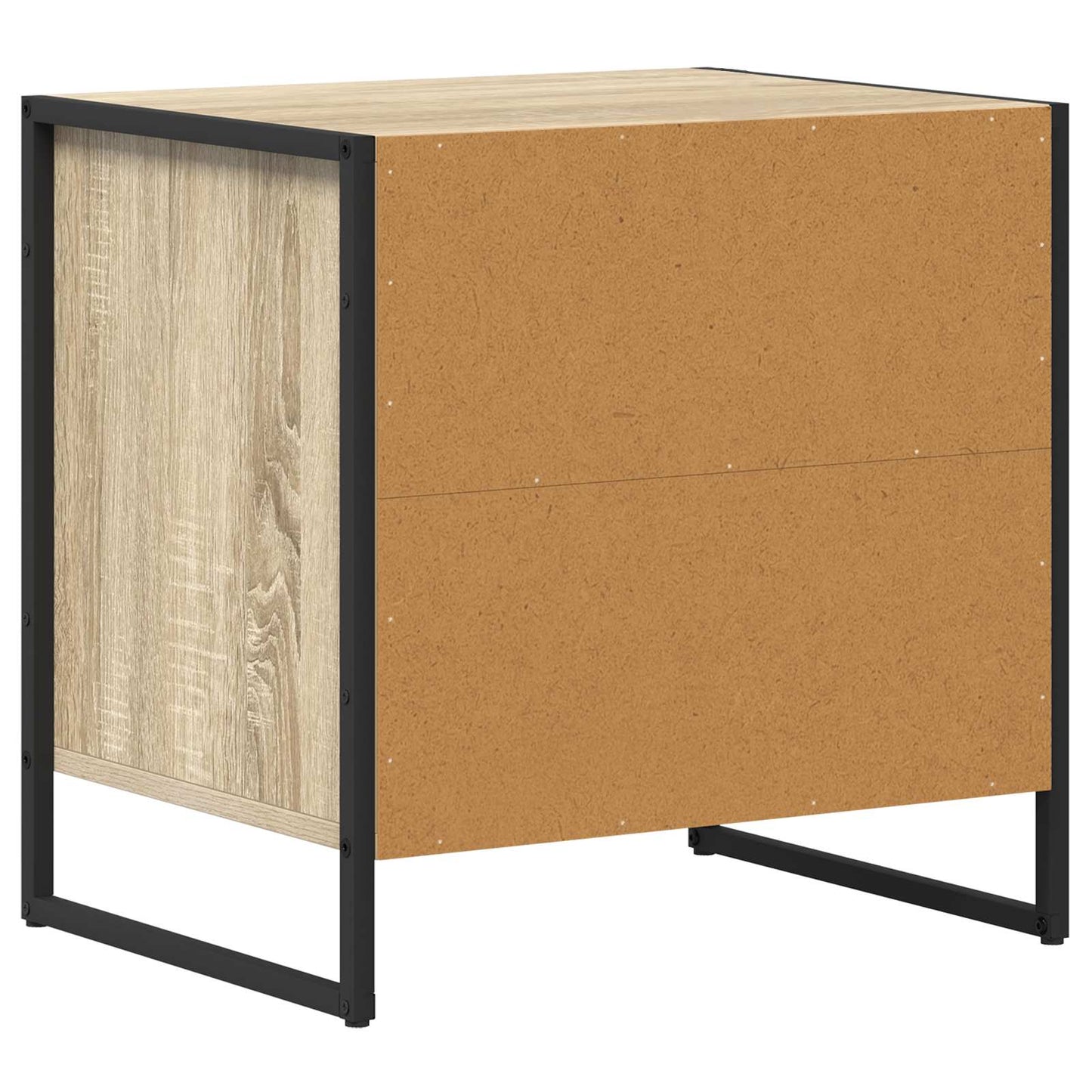 Éjjeli asztal 2 db Sonoma 50 x 39,5 x 50 cm Szerelt Fa