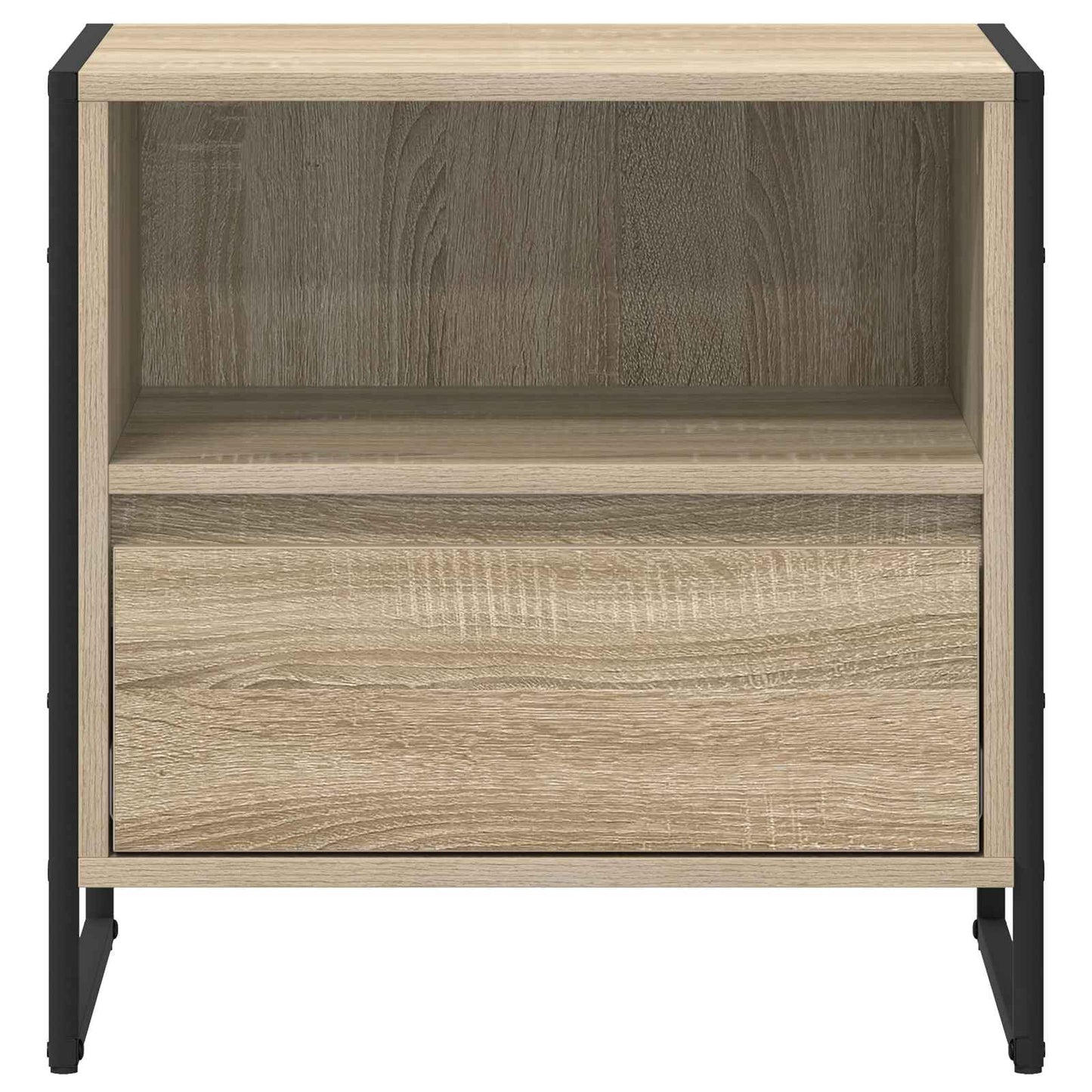 Éjjeli asztal 2 db Sonoma 50 x 39,5 x 50 cm Szerelt Fa