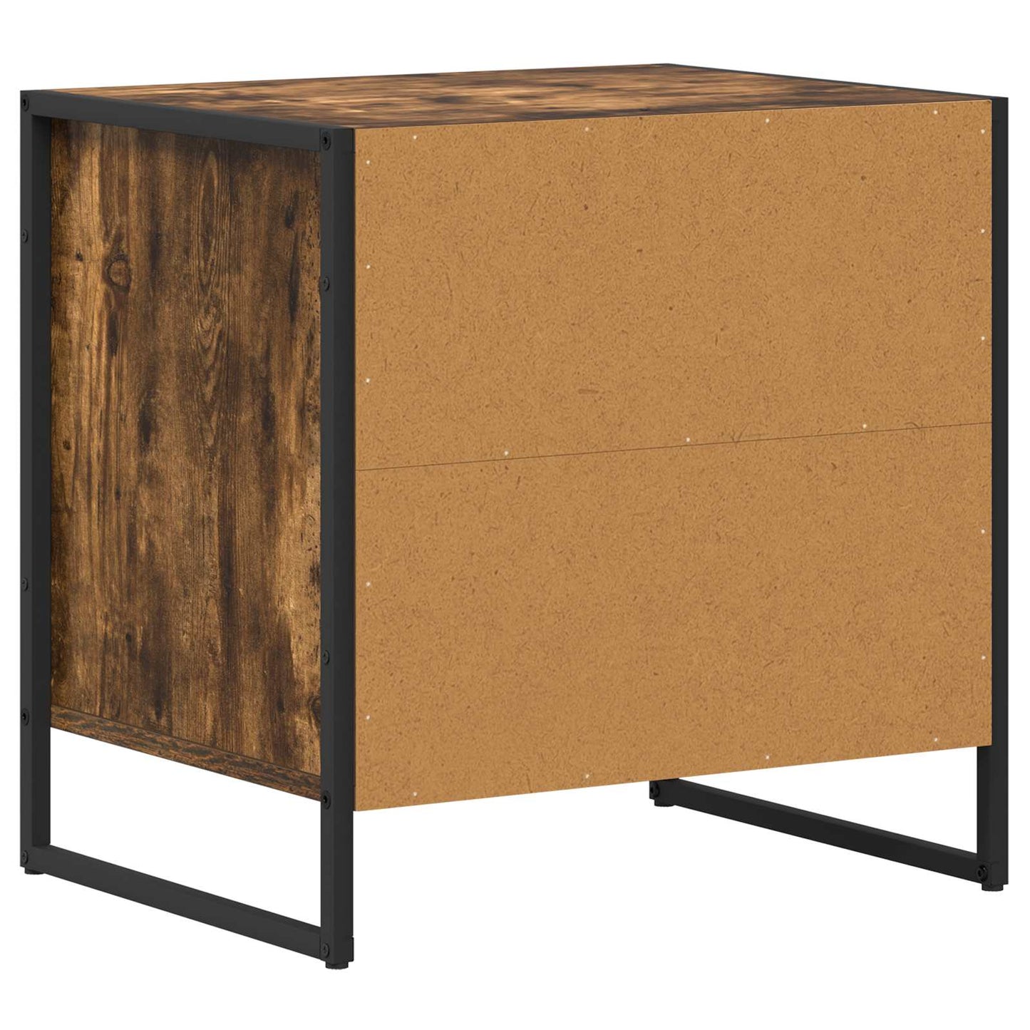 Éjjeli asztal 2 db Füstös tölgy 50 x 39,5 x 50 cm Szerelt Fa